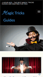 Mobile Screenshot of magictricksguide.com